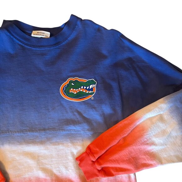 Spirit Florida Gator Long Sleeve Tie Dye College Football Jersey M - Picture 7 of 9